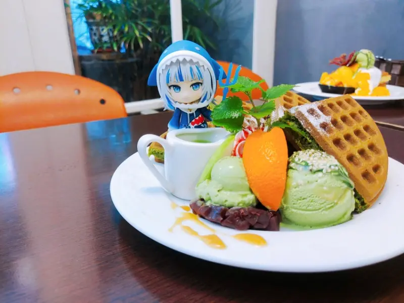 【捷運美食】天馬行空的浮誇系甜點咖啡廳～扯淡手作鬆餅