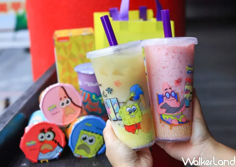 日出茶太X海綿寶寶 海綿星星大冒險 / WalkerLand窩客島提供 未經許可，不得轉載