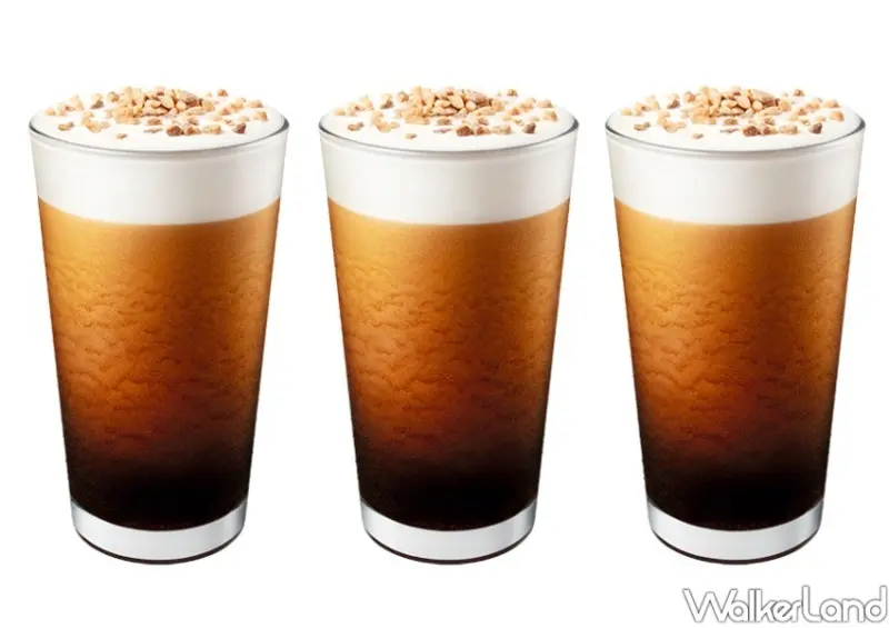 星巴克烤杏仁白巧克力星冰樂、那堤/ WalkerLand窩客島整理提供 未經同意不可轉載