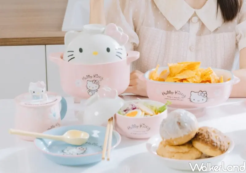 7-ELEVEN「Hello Kitty粉紅派對」精品快閃購 / WalkerLand窩客島提供 未經許可，不得轉載