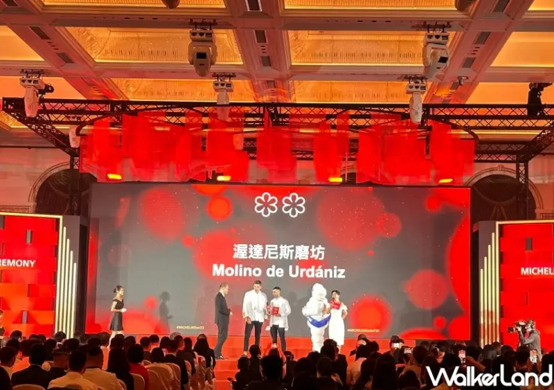 米其林二星2023得獎餐廳名單/ WalkerLand窩客島整理提供 未經許可不可轉載