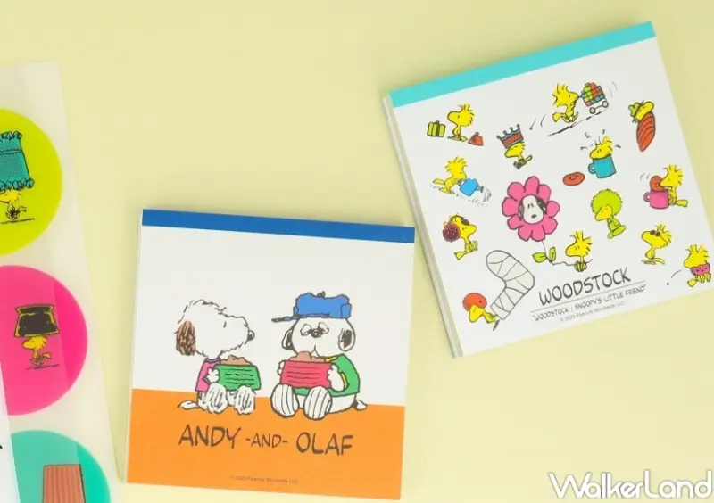 7-ELEVEN PEANUTS W&B 史努比開學季文具新品 / WalkerLand窩客島提供 未經許可，不得轉載