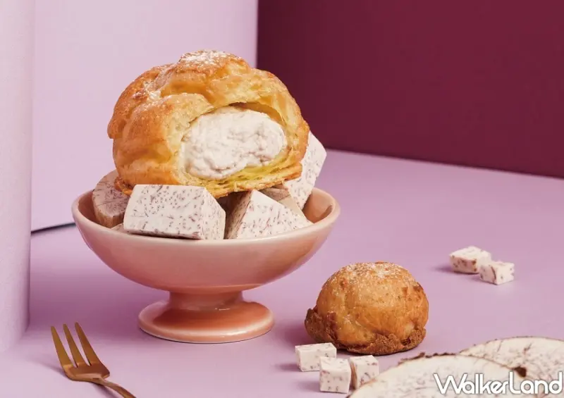 beard papa’s芋泥奶霜泡芙系列/ WalkerLand窩客島整理提供 未經許可不可轉載