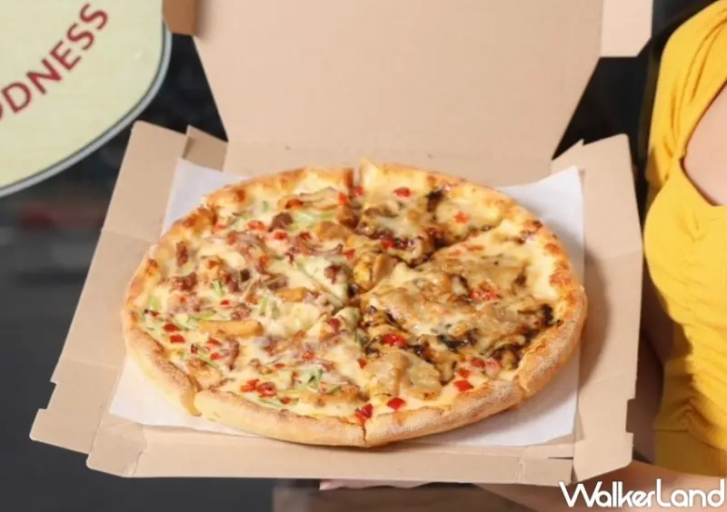 達美樂 客家系列披薩新品 / WalkerLand窩客島提供 未經許可，不得轉載
