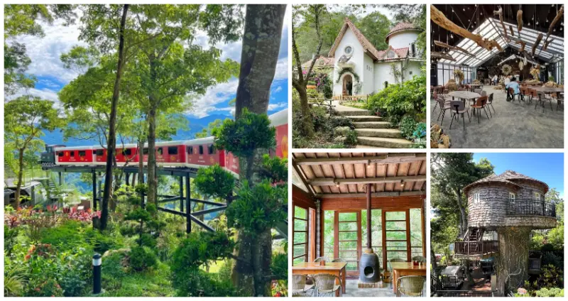 打卡美照拍不完！45個苗栗「超人氣打卡景點」大公開，IG必拍「空中露營列車、水上古風木屋」清單讓你玩透整個苗栗。