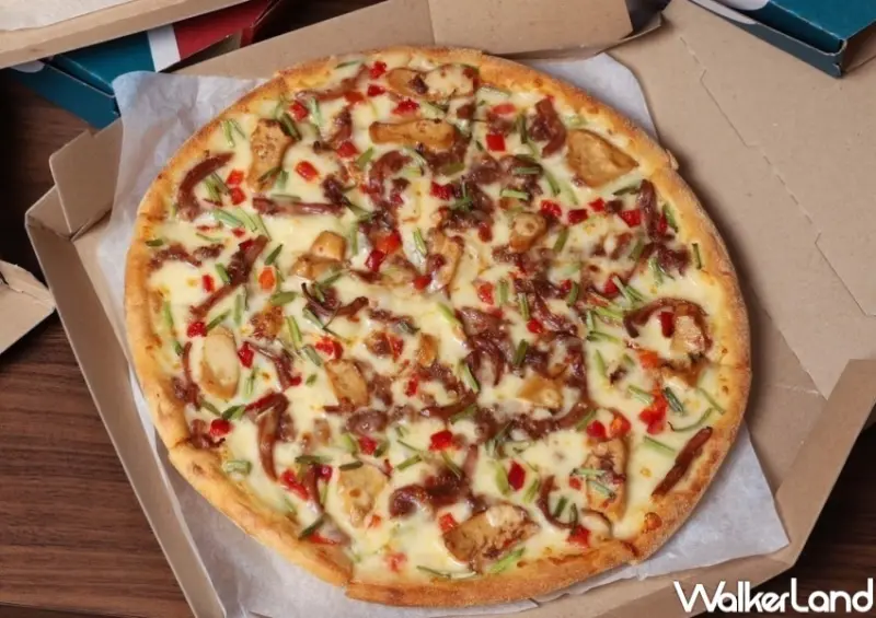 達美樂 客家系列披薩新品 / WalkerLand窩客島提供 未經許可，不得轉載