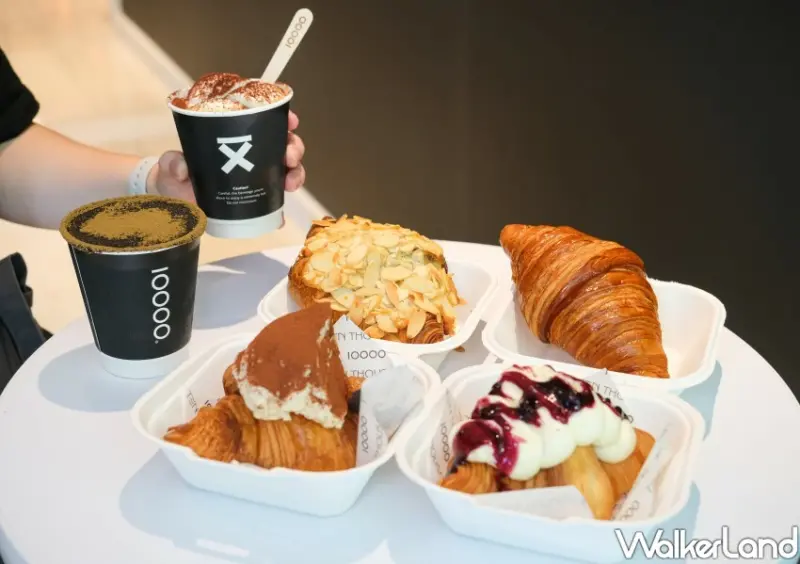 Ten Thousand Coffee一萬咖啡 維也納咖啡、可頌推薦 / WalkerLand窩客島提供 未經許可，不得轉載