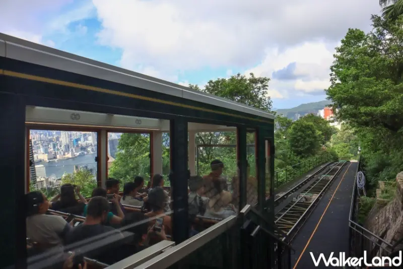 香港 山頂纜車 / WalkerLand窩客島提供 未經許可，不得轉載