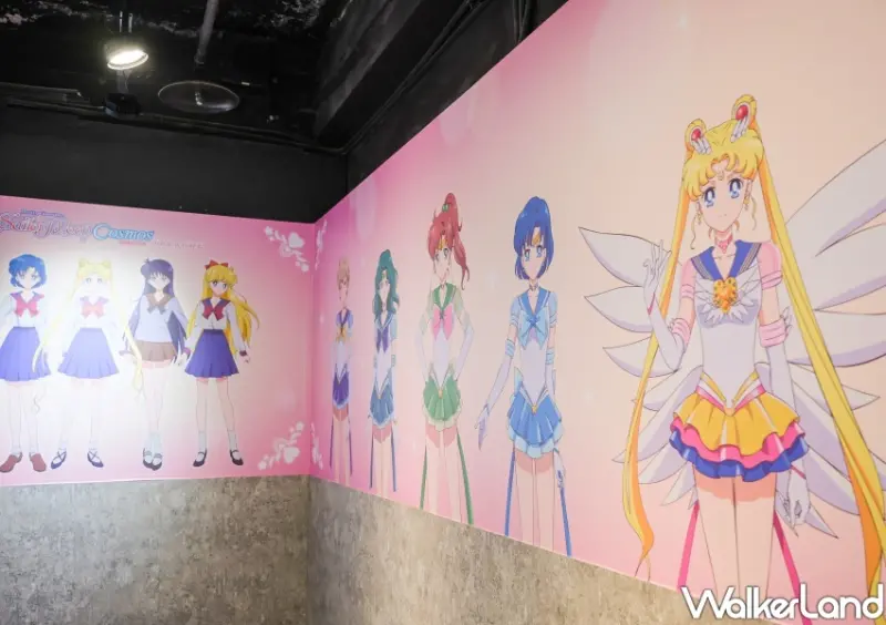 西門町美少女戰士快閃店資訊/ WalkerLand窩客島整理提供 未經同意不可轉載