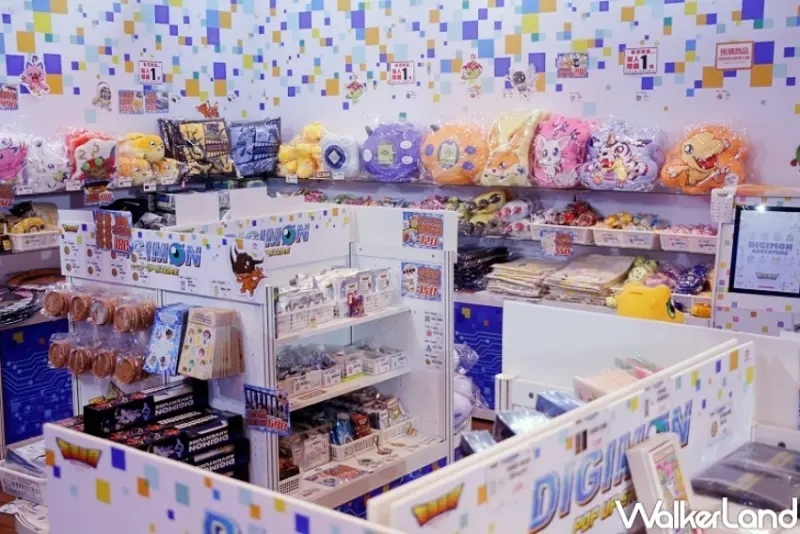 數碼寶貝快閃店 / WalkerLand窩客島整理提供 未經許可，不得轉載