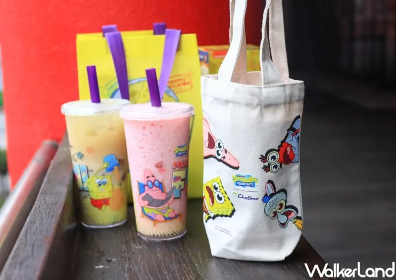 日出茶太X海綿寶寶 海綿星星大冒險 / WalkerLand窩客島提供 未經許可，不得轉載