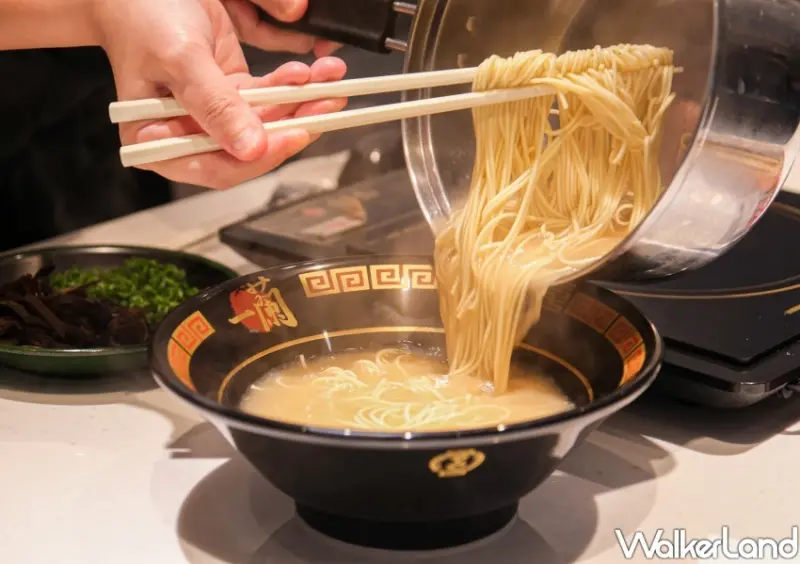 台灣開賣蔬食一蘭拉麵 博多細麵/ WalkerLand窩客島整理提供 未經同意不可轉載