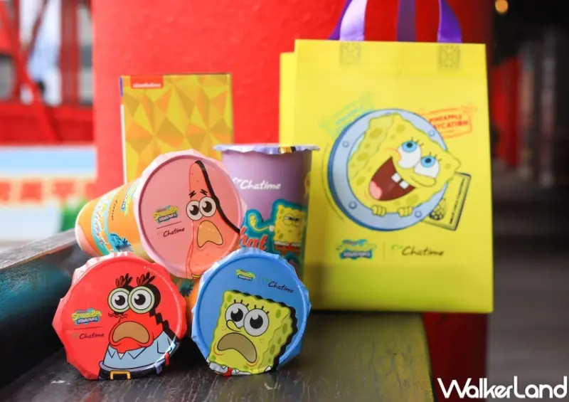 日出茶太X海綿寶寶 海綿星星大冒險 / WalkerLand窩客島提供 未經許可，不得轉載