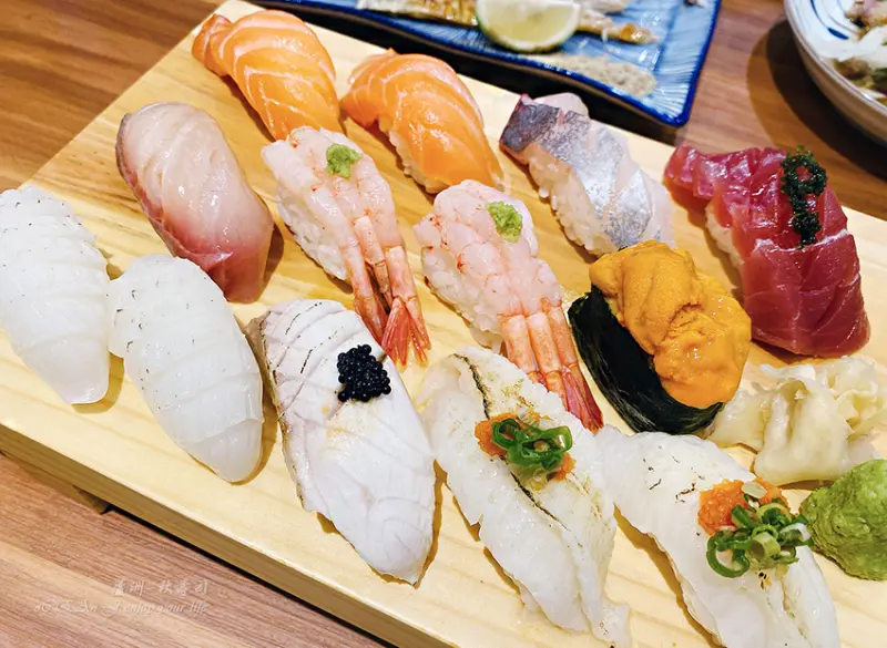 秋壽司-蘆洲壽司推薦【秋壽司】-蘆洲高CP值專業壽司店，食材檔次非常高，每日隱藏版日本空運海鮮還有*現流仔*烤魚，比吃連鎖壽司店還值得│蘆洲美食推薦