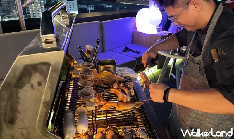 高雄英迪格 胡同聯名「胡同烤肉」、「A5和牛漢堡排套餐」