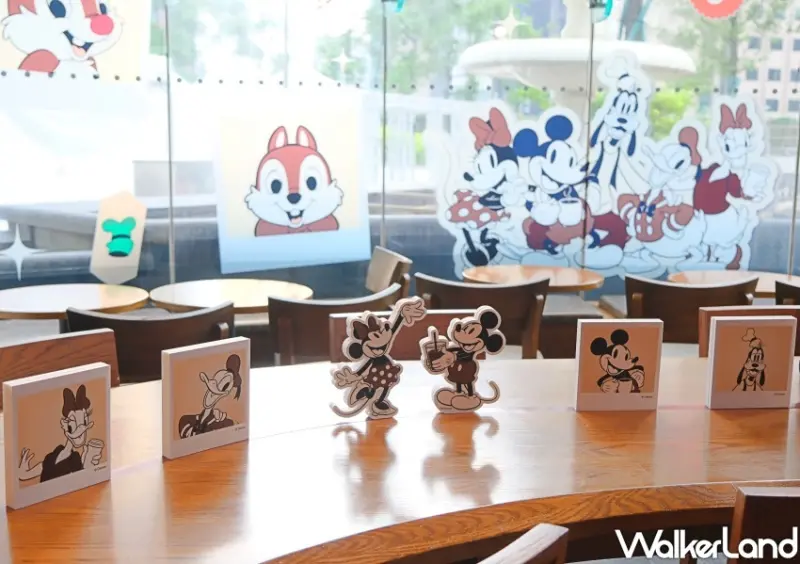 星巴克、迪士尼聯名咖啡廳 台北時代門市/WalkerLand窩客島整理提供 未經許可不可轉載