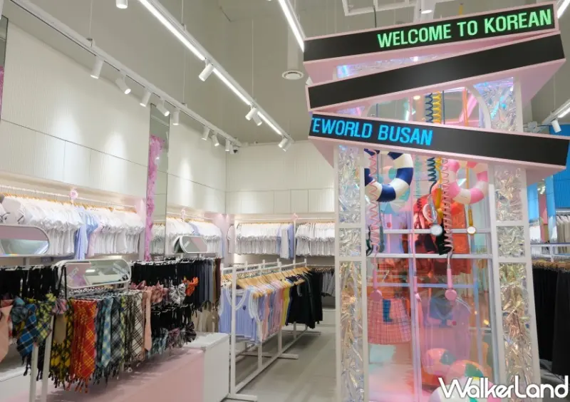 2023釜山最新景點推薦：釜山樂天世界/WalkerLand窩客島整理提供 未經許可不可轉載