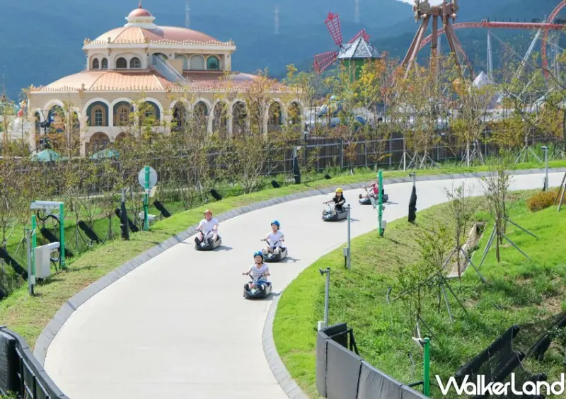 2023釜山最新景點推薦：釜山斜坡滑車Skyline Luge/WalkerLand窩客島整理提供 未經許可不可轉載