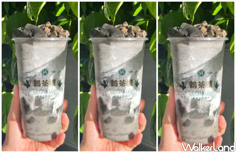鶴茶樓 芝麻粉角飲品/WalkerLand窩客島整理提供 未經許可不可轉載