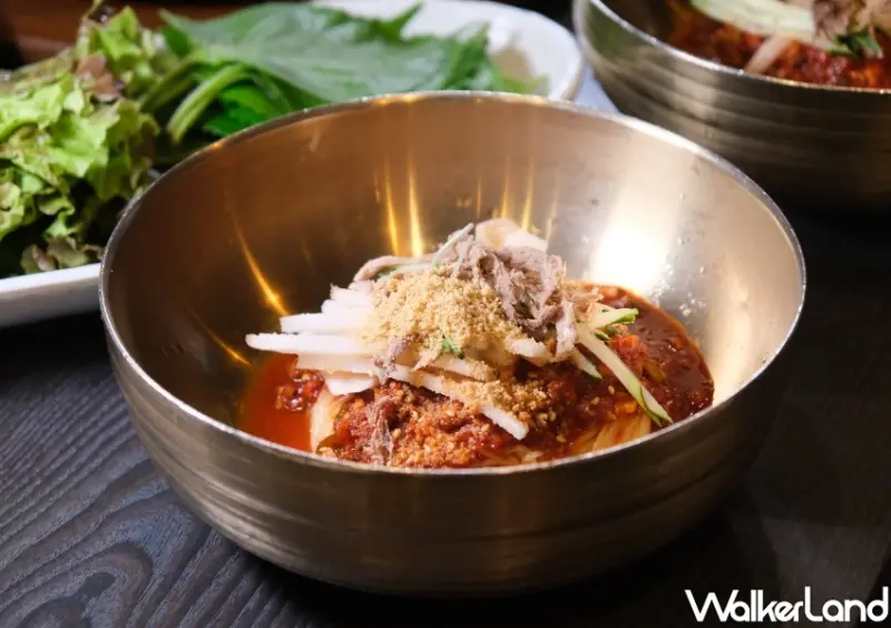 釜山美食推薦 Sikdang 3 Sun 烤豬排骨、小麥冷麵/WalkerLand窩客島整理提供 未經許可不可轉載