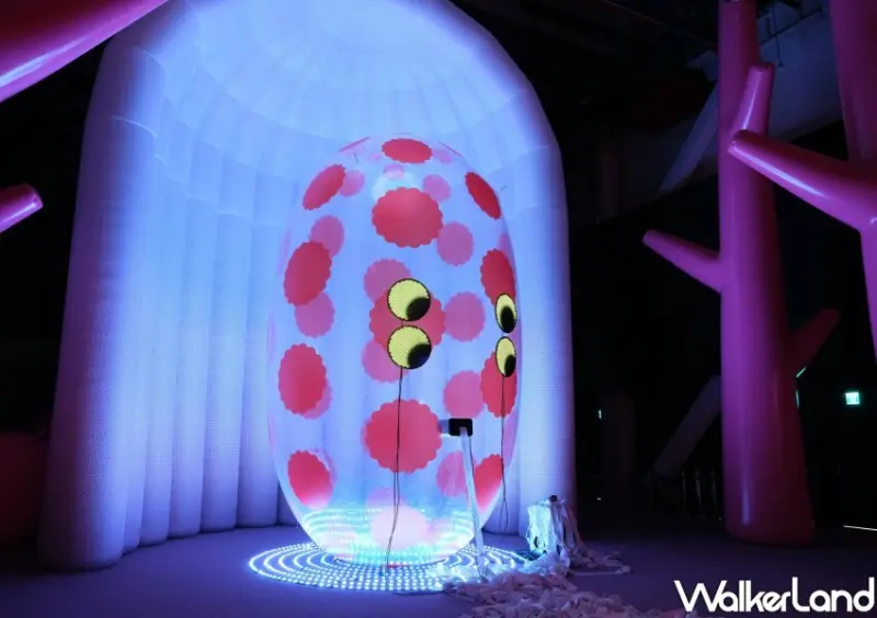 誠品生活新店「AI靈感大師：澳洲3D光影觸動樂園」/ WalkerLand窩客島整理提供 未經許可不可轉載