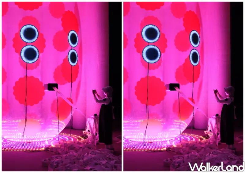 誠品生活新店「AI靈感大師：澳洲3D光影觸動樂園」/ WalkerLand窩客島整理提供 未經許可不可轉載