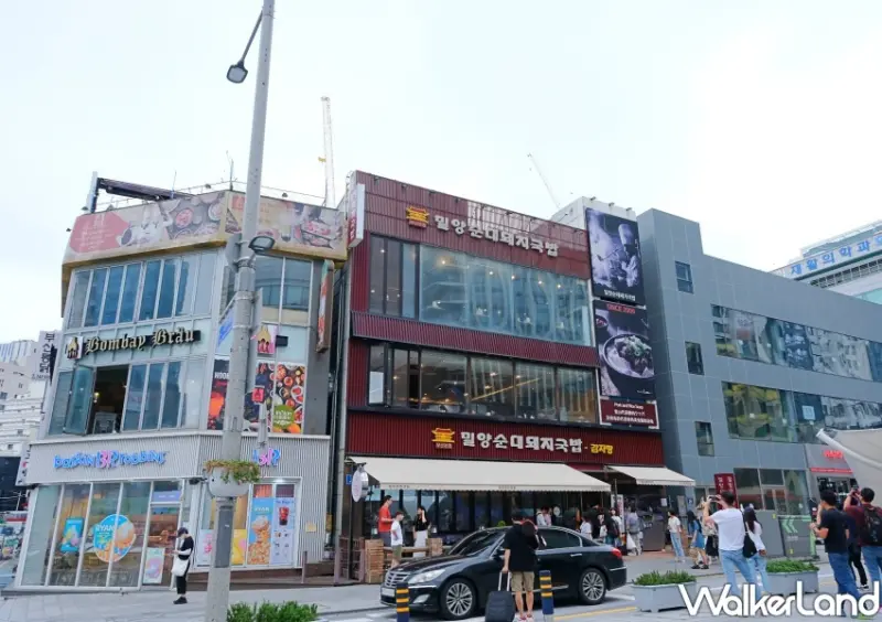 釜山美食推薦 密陽血腸豬肉湯飯/WalkerLand窩客島整理提供 未經許可不可轉載