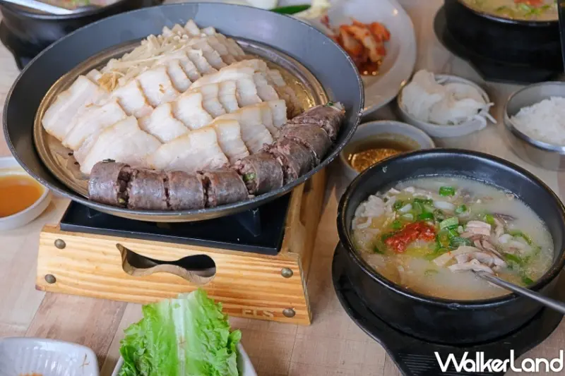 釜山美食推薦 密陽血腸豬肉湯飯/WalkerLand窩客島整理提供 未經許可不可轉載