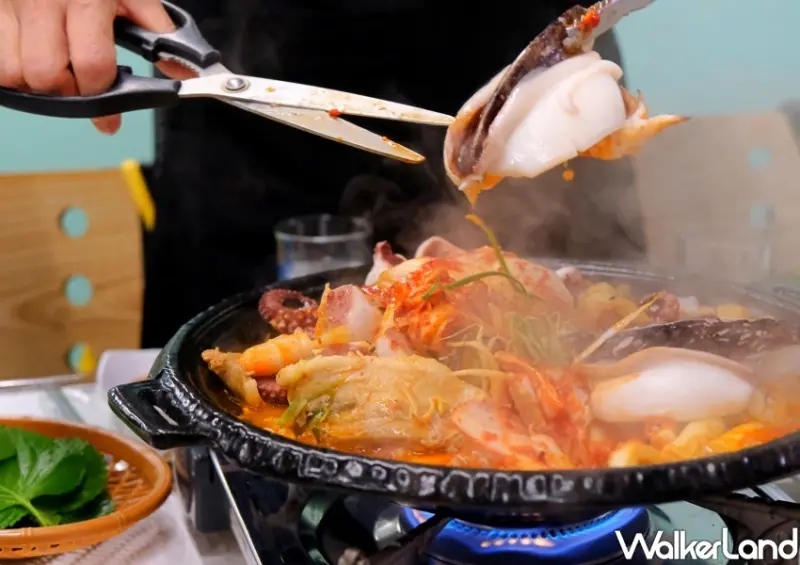 韓國麗水美食 章魚三合/WalkerLand窩客島整理提供 未經許可不可轉載
