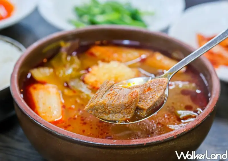 大邱美食推薦：國一牛骨湯飯 /WalkerLand窩客島整理提供 未經許可不可轉載