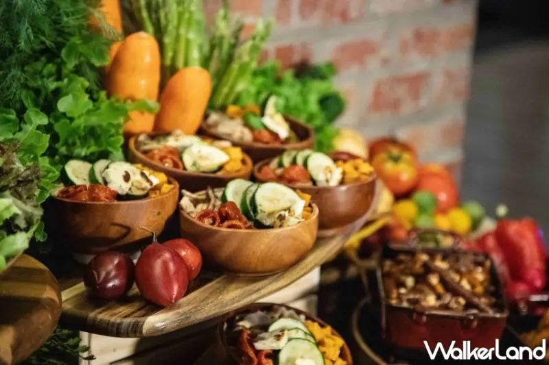 晶華秋日蔬食餐檯