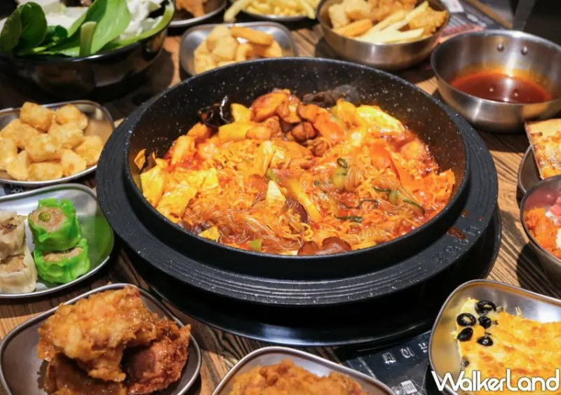 韓式炒雞吃到飽「甩鍋雞 西門店」/ WalkerLand窩客島整理提供 未經許可不可轉載