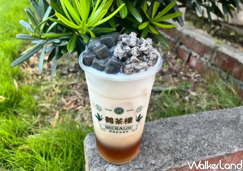 鶴茶樓 芝麻粉角飲品/WalkerLand窩客島整理提供 未經許可不可轉載