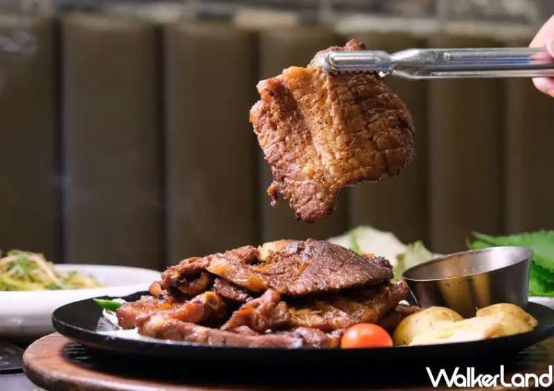 釜山美食推薦 Sikdang 3 Sun 烤豬排骨、小麥冷麵/WalkerLand窩客島整理提供 未經許可不可轉載