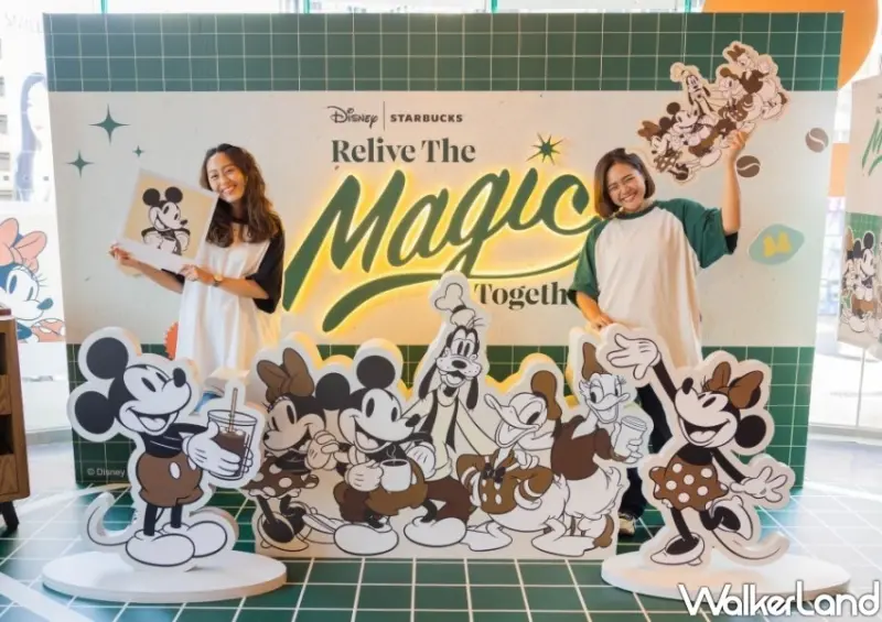 星巴克、迪士尼聯名咖啡廳 台北時代門市/WalkerLand窩客島整理提供 未經許可不可轉載