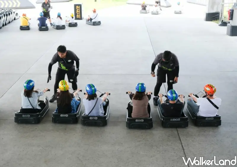 2023釜山最新景點推薦：釜山斜坡滑車Skyline Luge/WalkerLand窩客島整理提供 未經許可不可轉載