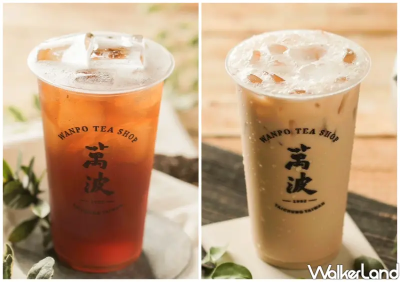 萬波普通紅茶、普通奶茶/WalkerLand窩客島整理提供 未經許可不可轉載