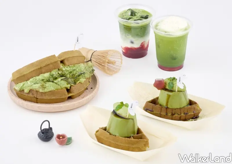 白狐院華夫餅×辻利茶舗聯名/WalkerLand窩客島整理提供 未經許可不可轉載