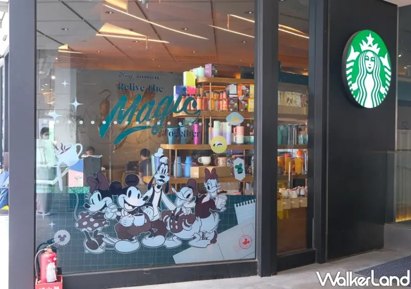 星巴克、迪士尼聯名咖啡廳 台北時代門市/WalkerLand窩客島整理提供 未經許可不可轉載