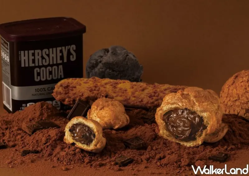 beard papa’s「好時巧克力泡芙」/ WalkerLand窩客島整理提供 未經許可不可轉載