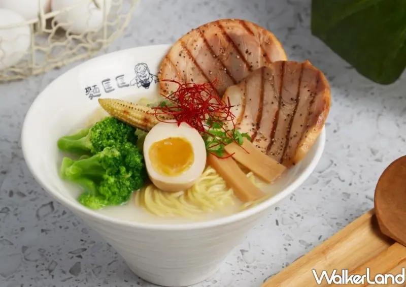 麵匡匡 鹹蛋黃金沙拉麵/WalkerLand窩客島整理提供 未經許可不可轉載