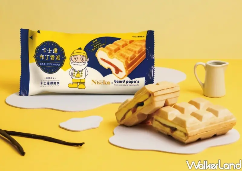 全家、beard papa’s聯名新品/WalkerLand窩客島整理提供 未經許可不可轉載