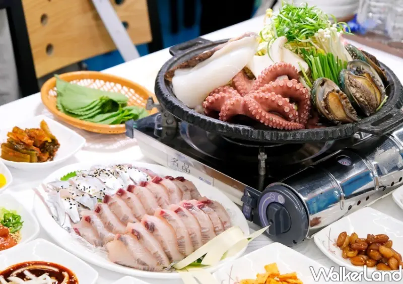 韓國麗水美食 章魚三合/WalkerLand窩客島整理提供 未經許可不可轉載
