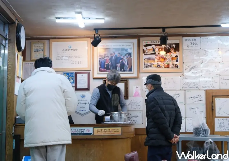 大邱美食推薦：國一牛骨湯飯 /WalkerLand窩客島整理提供 未經許可不可轉載