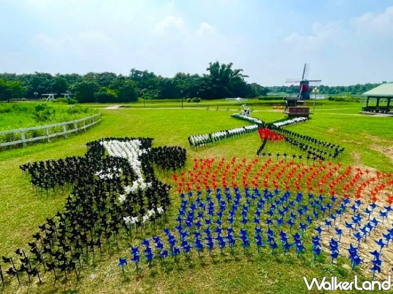台南必拍景點 #2023德元埤荷蘭村風車節-Touch風 觸動 (9/29-10/15)