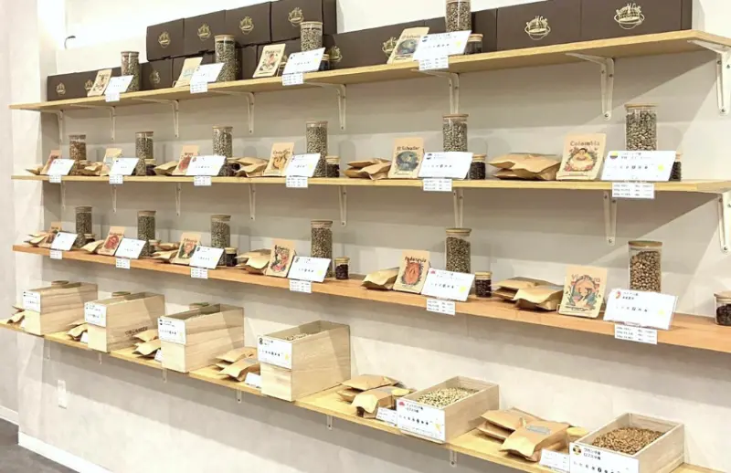 超過25種精選咖啡豆，以特選咖啡為主