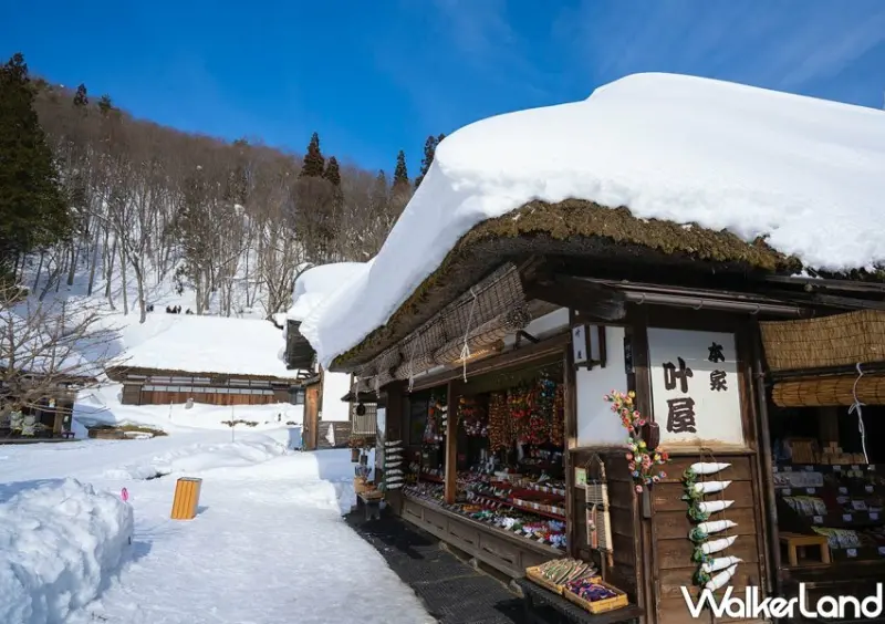 福島景點推薦 大內宿/ WalkerLand窩客島整理提供 未經許可不可轉載