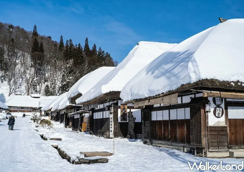 日本三大茅葺屋聚落的「大內宿」/ WalkerLand窩客島整理提供 未經許可不可轉載
