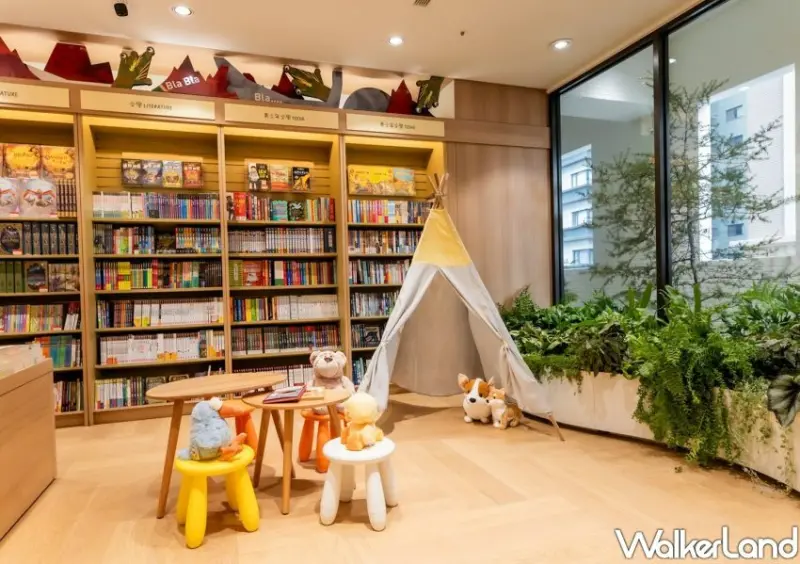 誠品生活480 兒童書店閱讀區 / WalkerLand窩客島整理提供 未經許可不可轉載