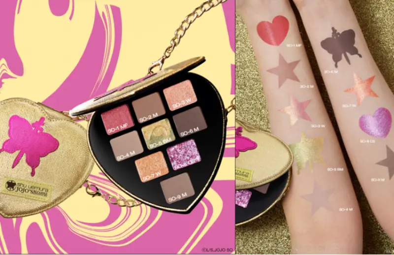 植村秀×JOJO：石之海奇航眼影盤